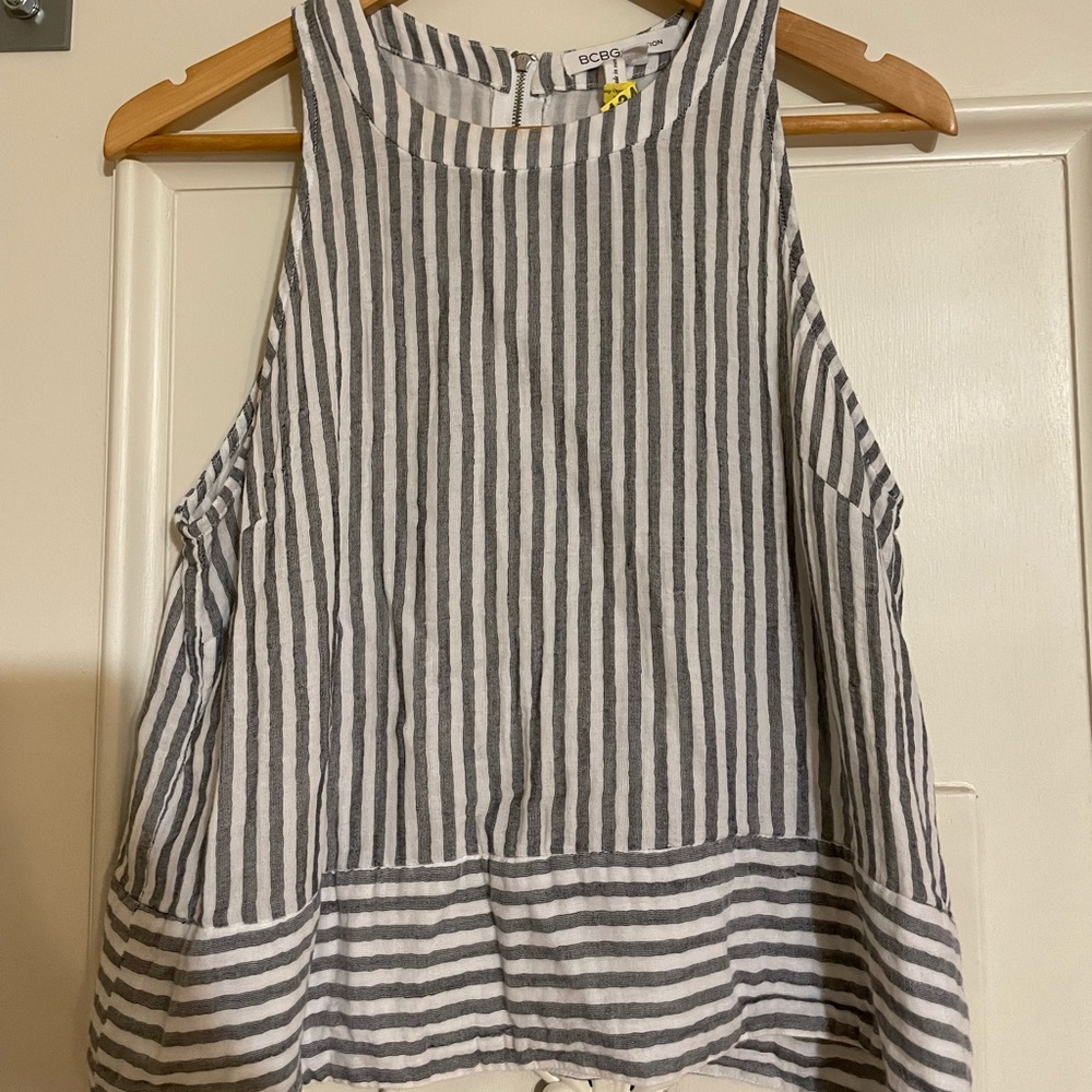 BCBG striped top